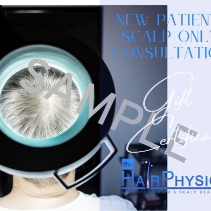New Patient Scalp Only Gift Voucher