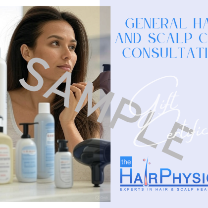 General Hair and Scalp Care Appointment Voucher