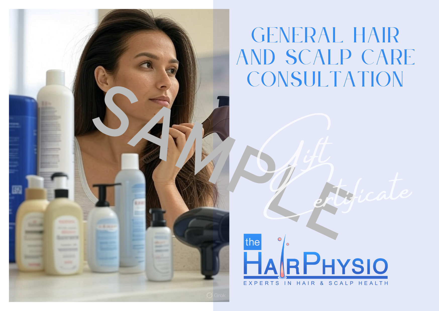 General Hair and Scalp Care Appointment Voucher